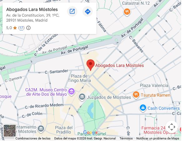 Mapa Móstoles